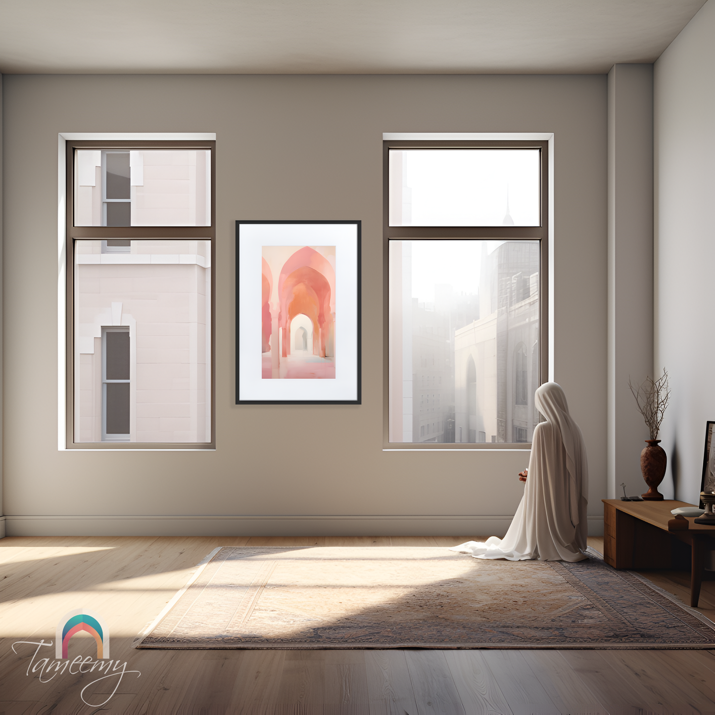 Arches Zahriyy 3 | Matte Paper Framed Print