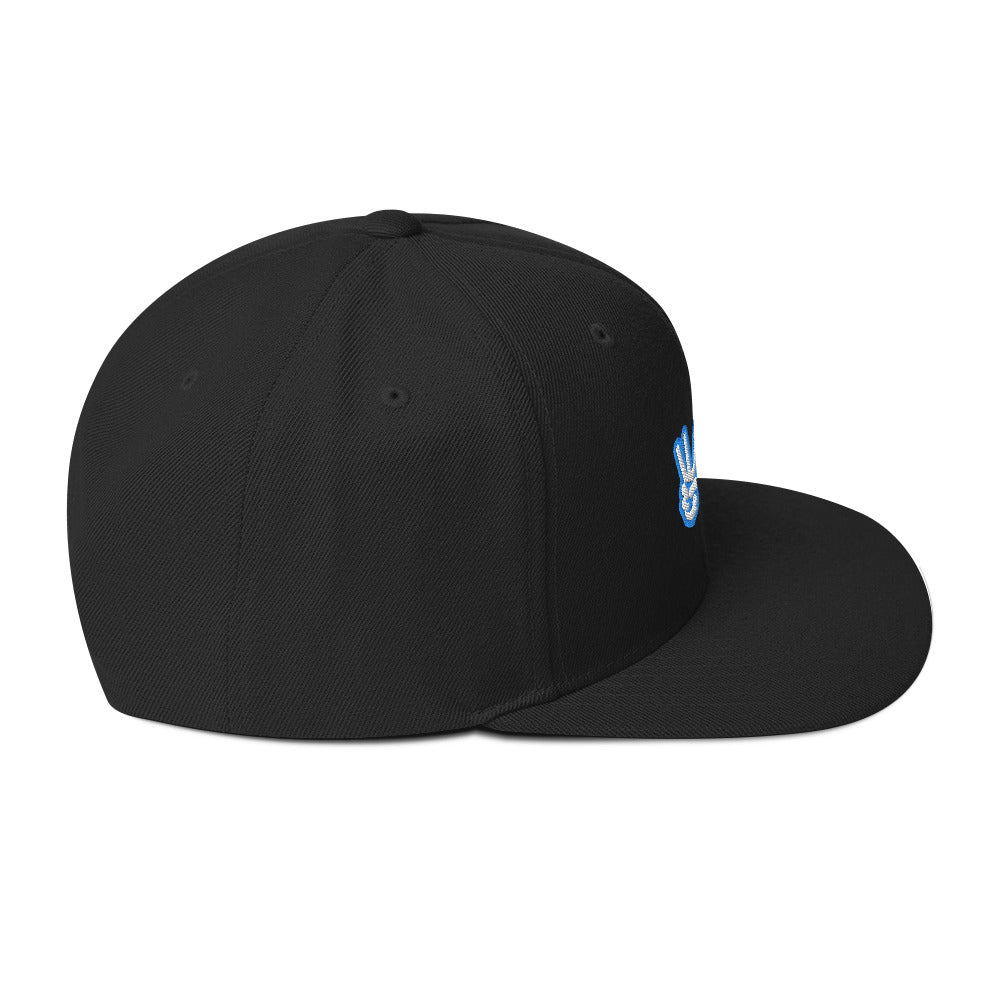 Salaam! | Snapback Hat with Embroidered Emblem Teal