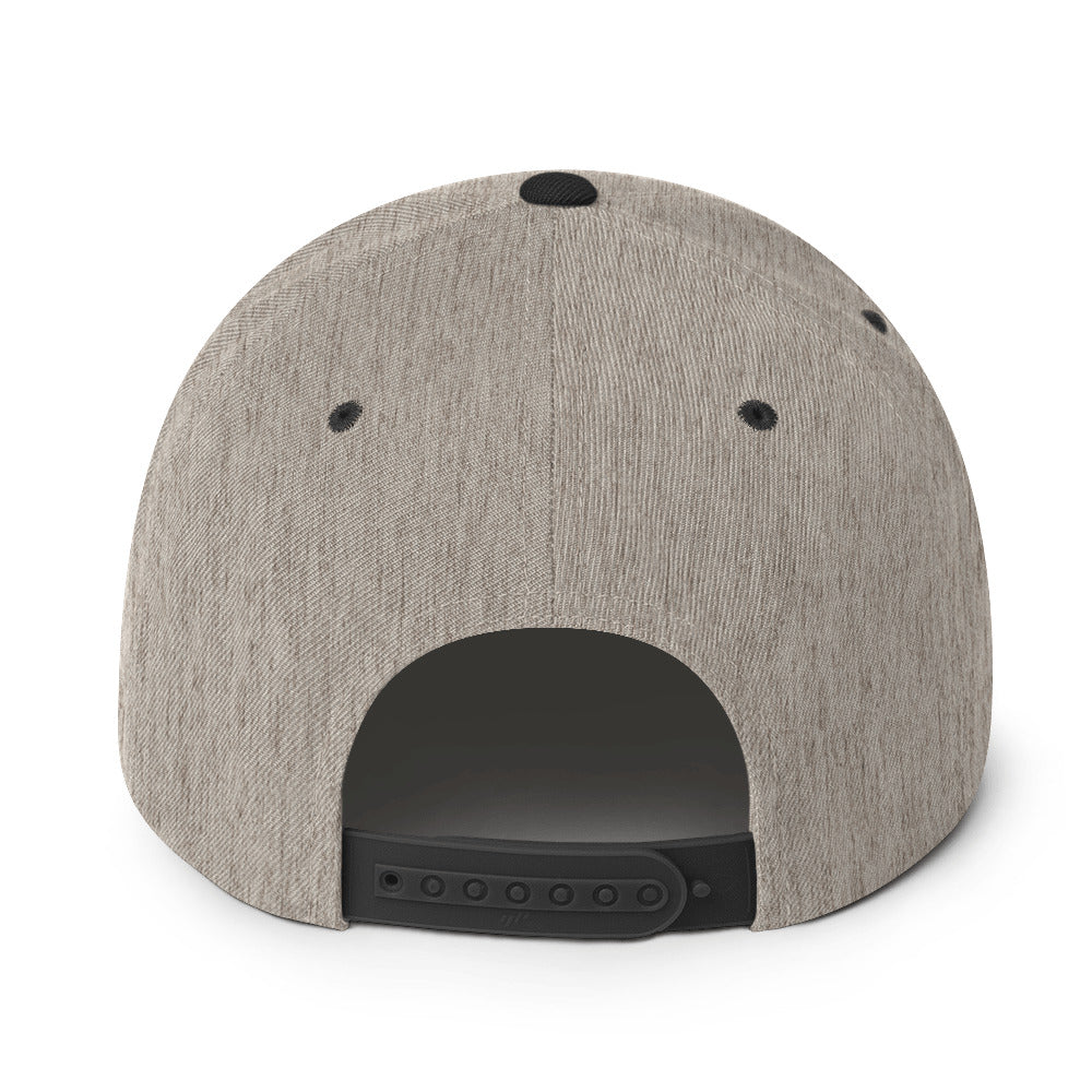 Salaam! | Snapback Hat with Embroidered Emblem Teal
