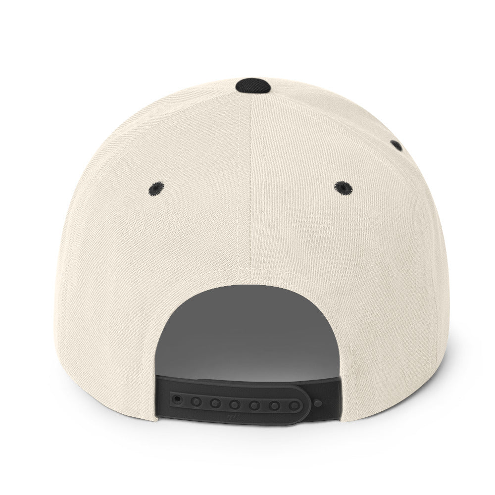 Salaam! | Snapback Hat with Embroidered Emblem Teal