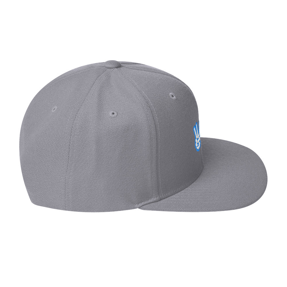 Salaam! | Snapback Hat with Embroidered Emblem Teal