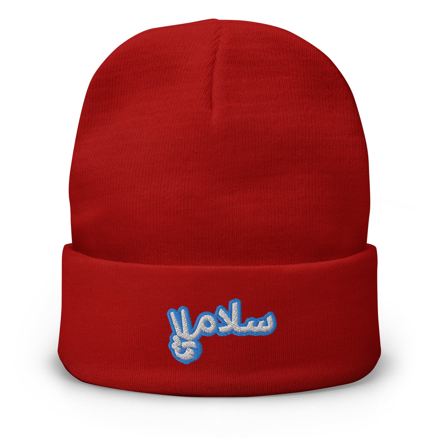 Salaam! | Embroidered Beanie Teal