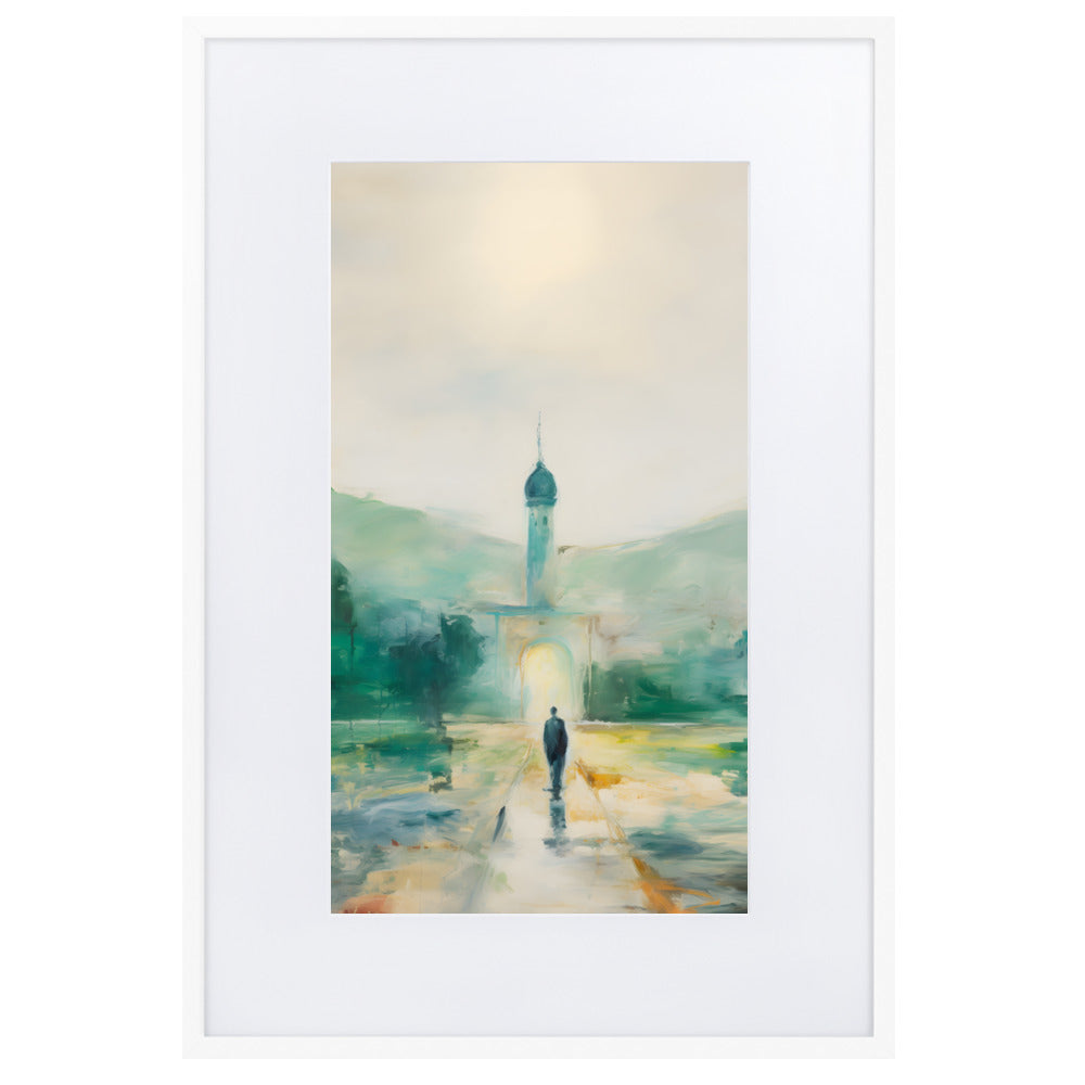 Dawn Walk 2 | Matte Framed Print