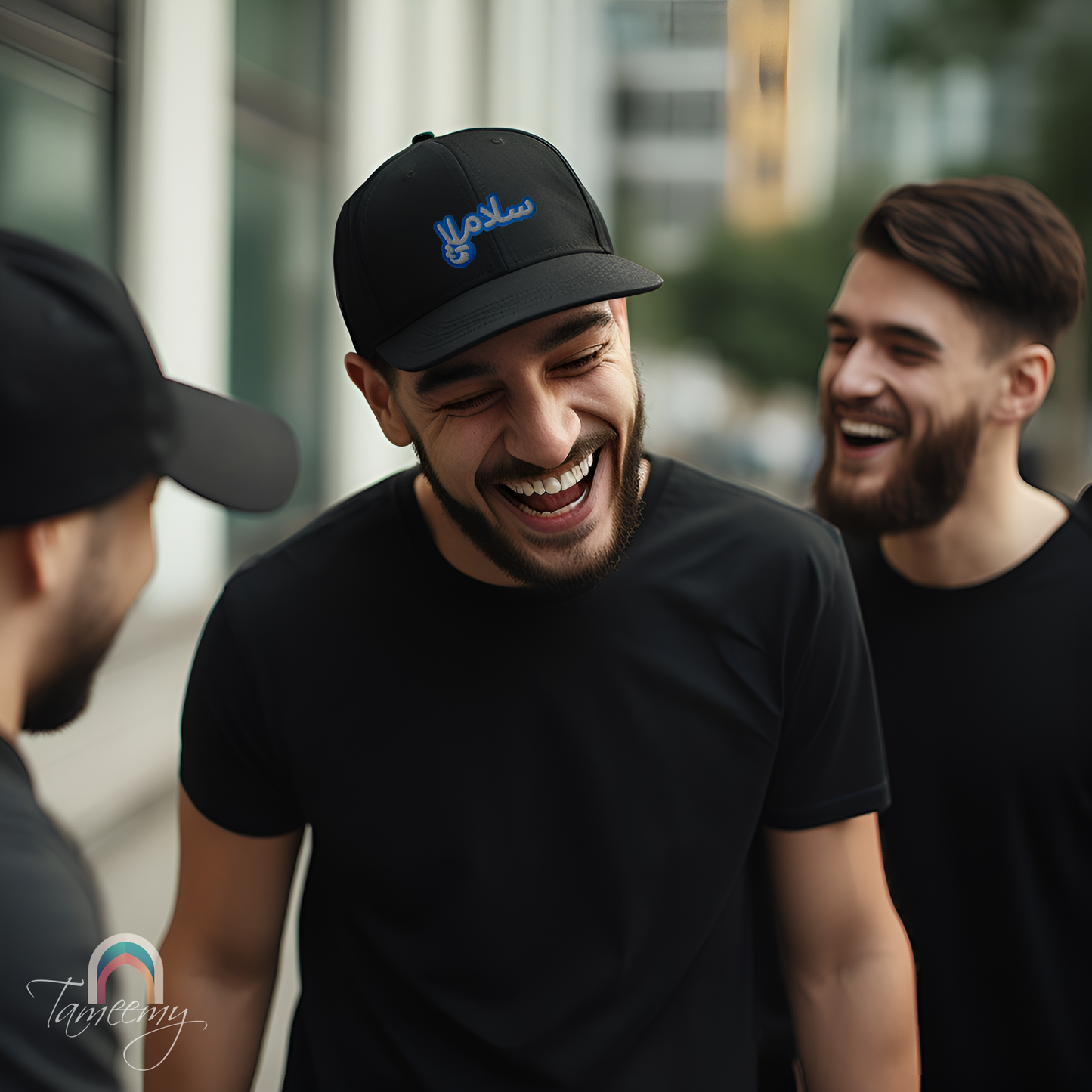 Salaam! | Snapback Hat with Embroidered Emblem Teal