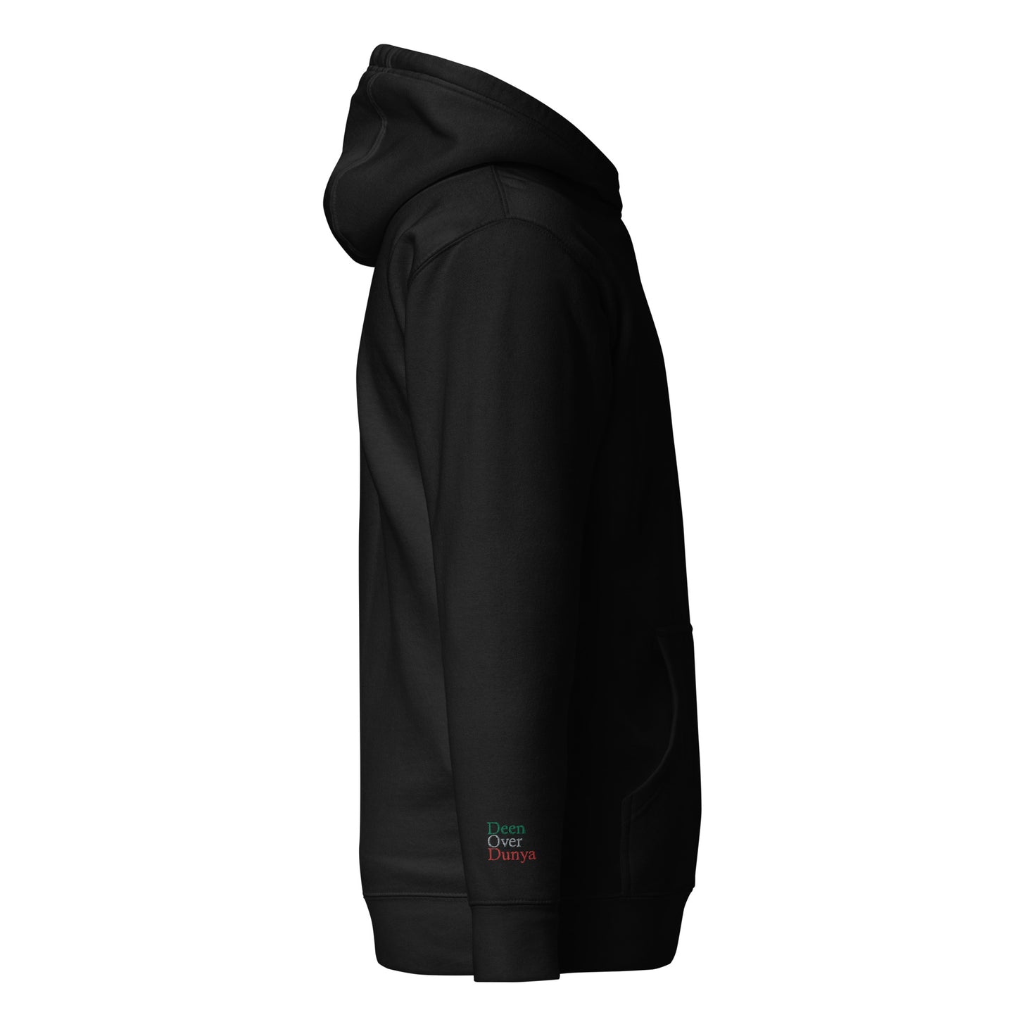 Deen Over Dunya | Premium Embroidered Hoodie