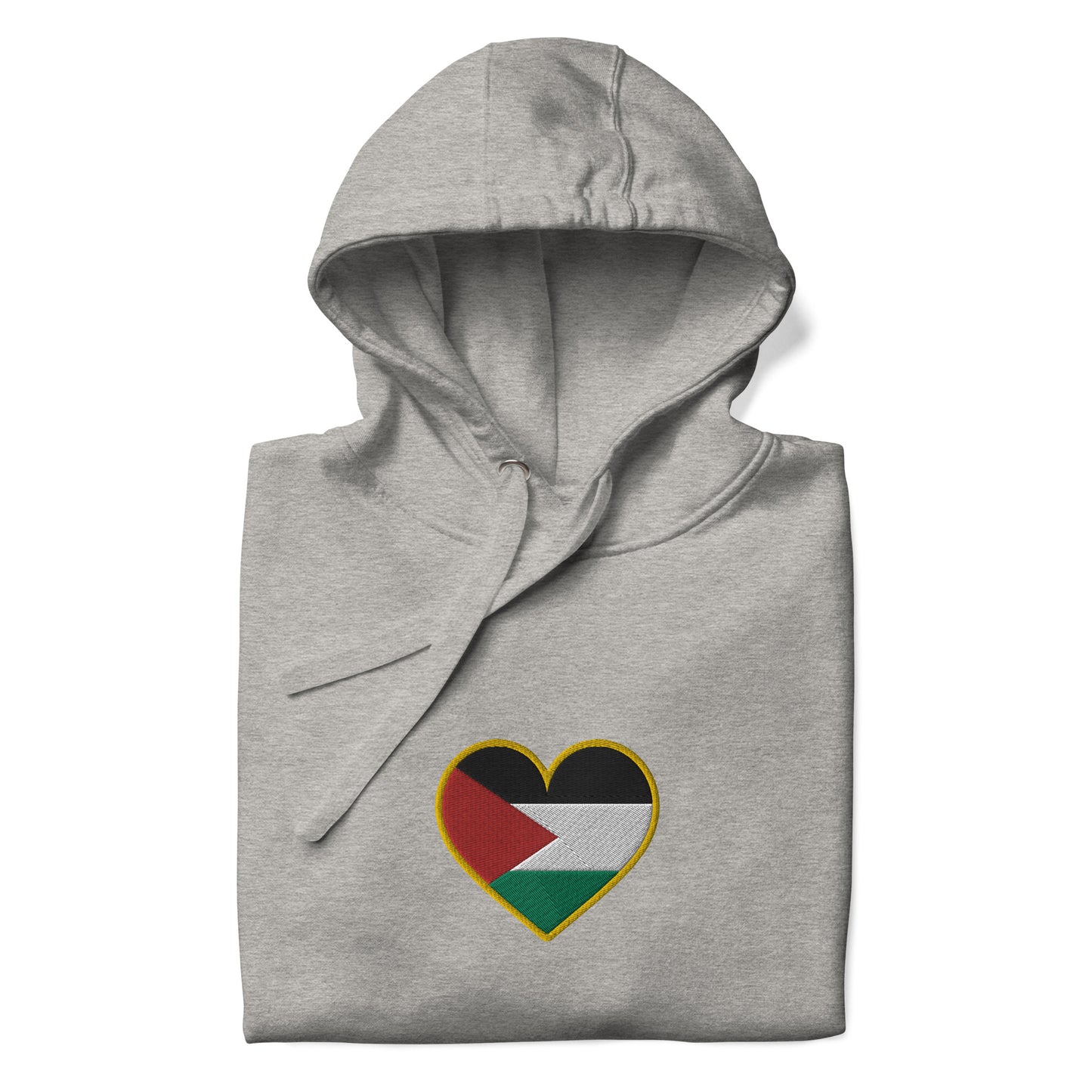 Love Palestine | Premium Embroidered Hoodie