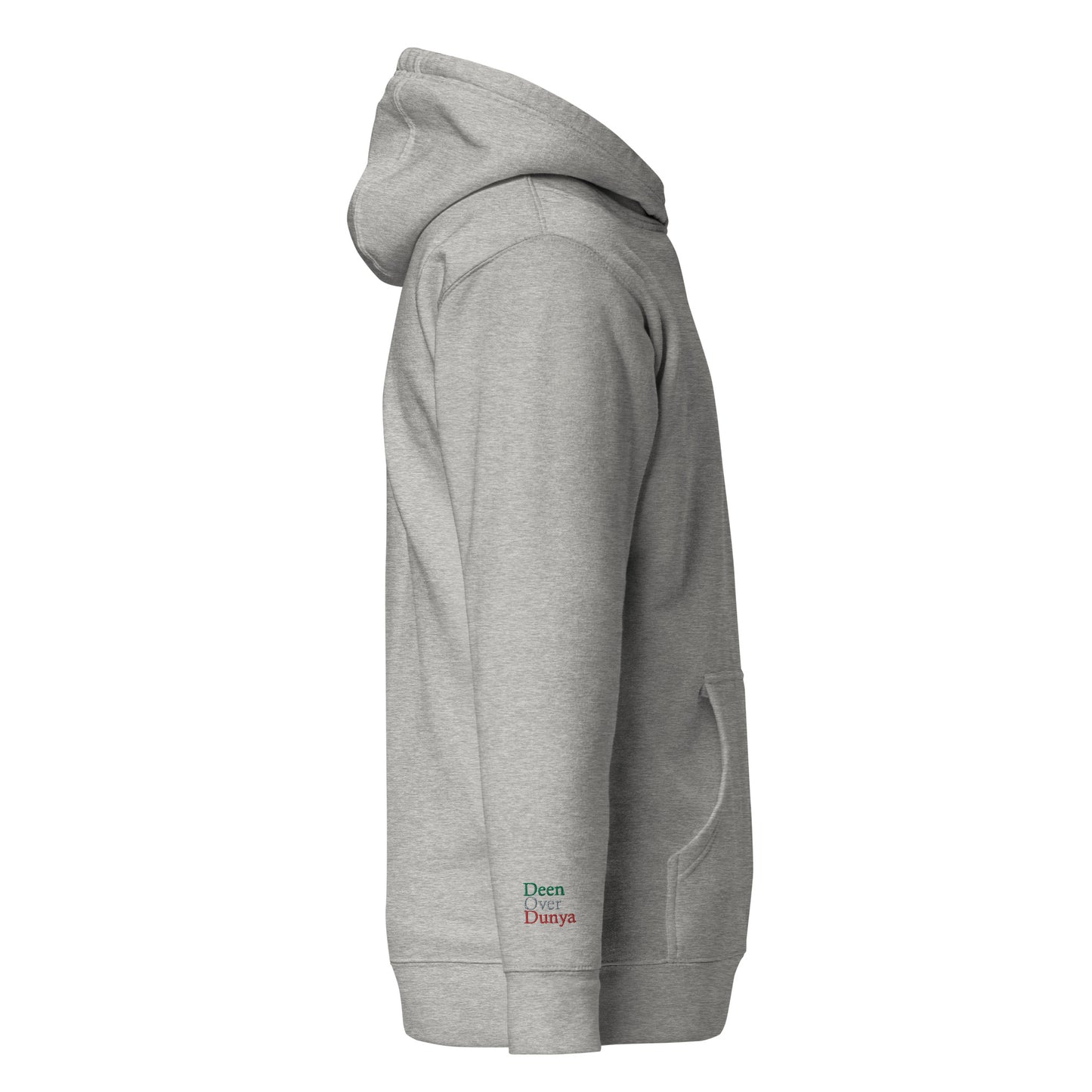 Deen Over Dunya | Premium Embroidered Hoodie