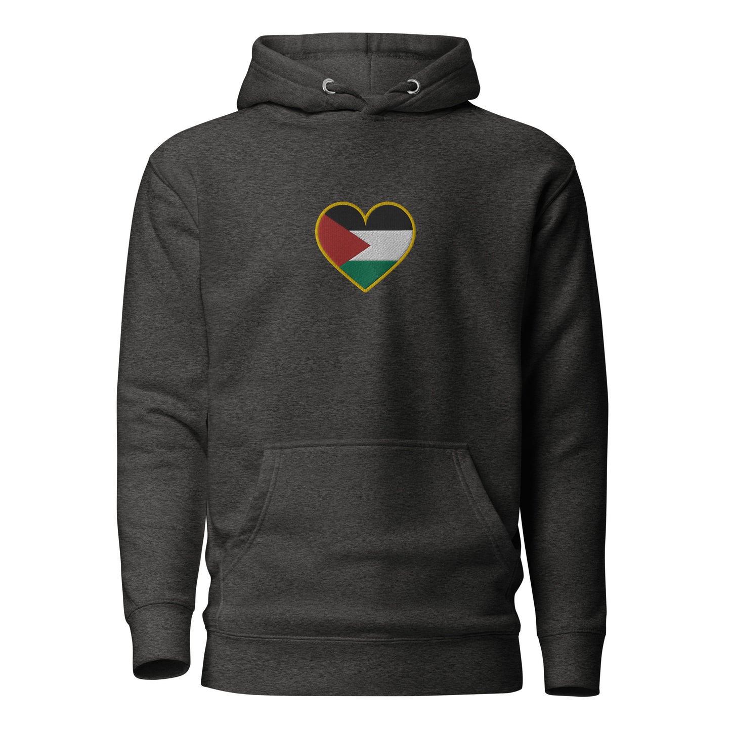 Love Palestine | Premium Embroidered Hoodie