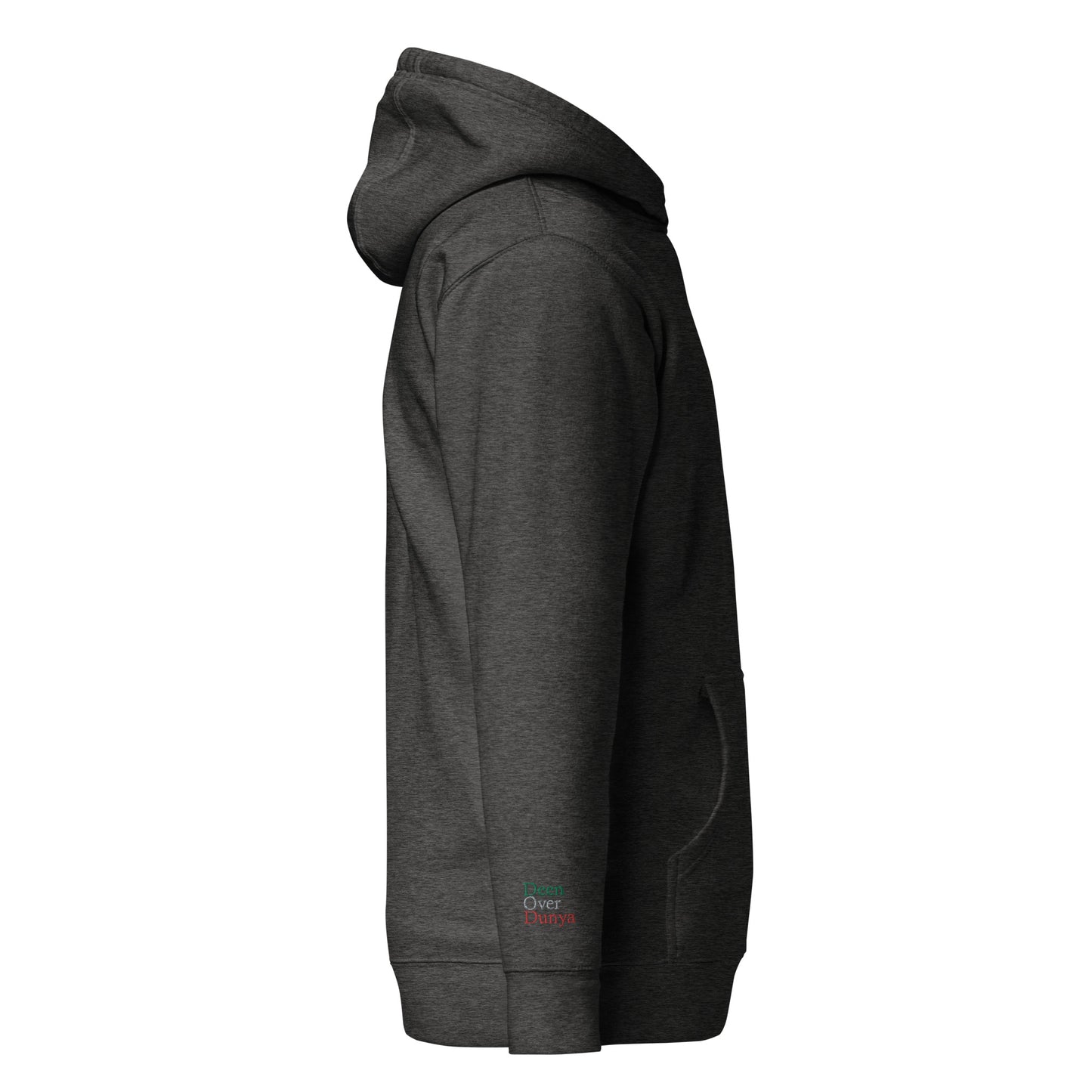 Deen Over Dunya | Premium Embroidered Hoodie