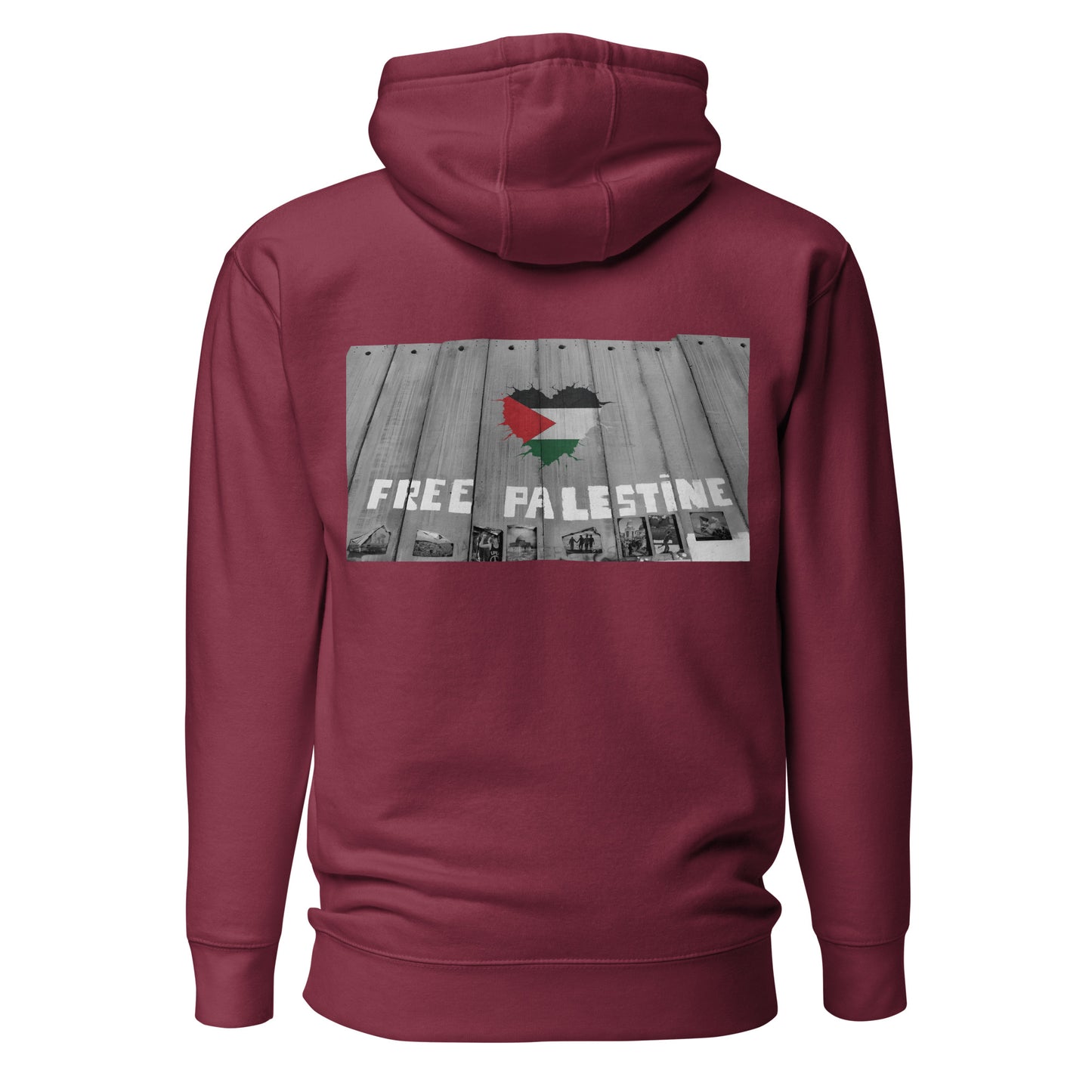 Free Palestine Wall | Premium Hoodie