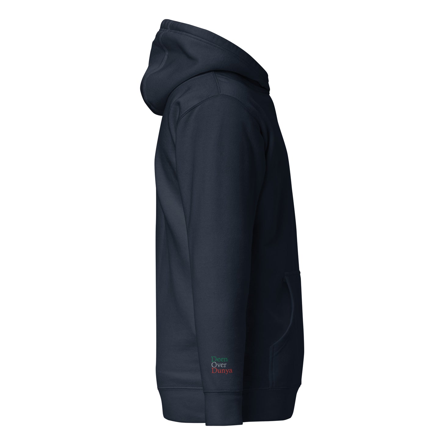 Deen Over Dunya | Premium Embroidered Hoodie
