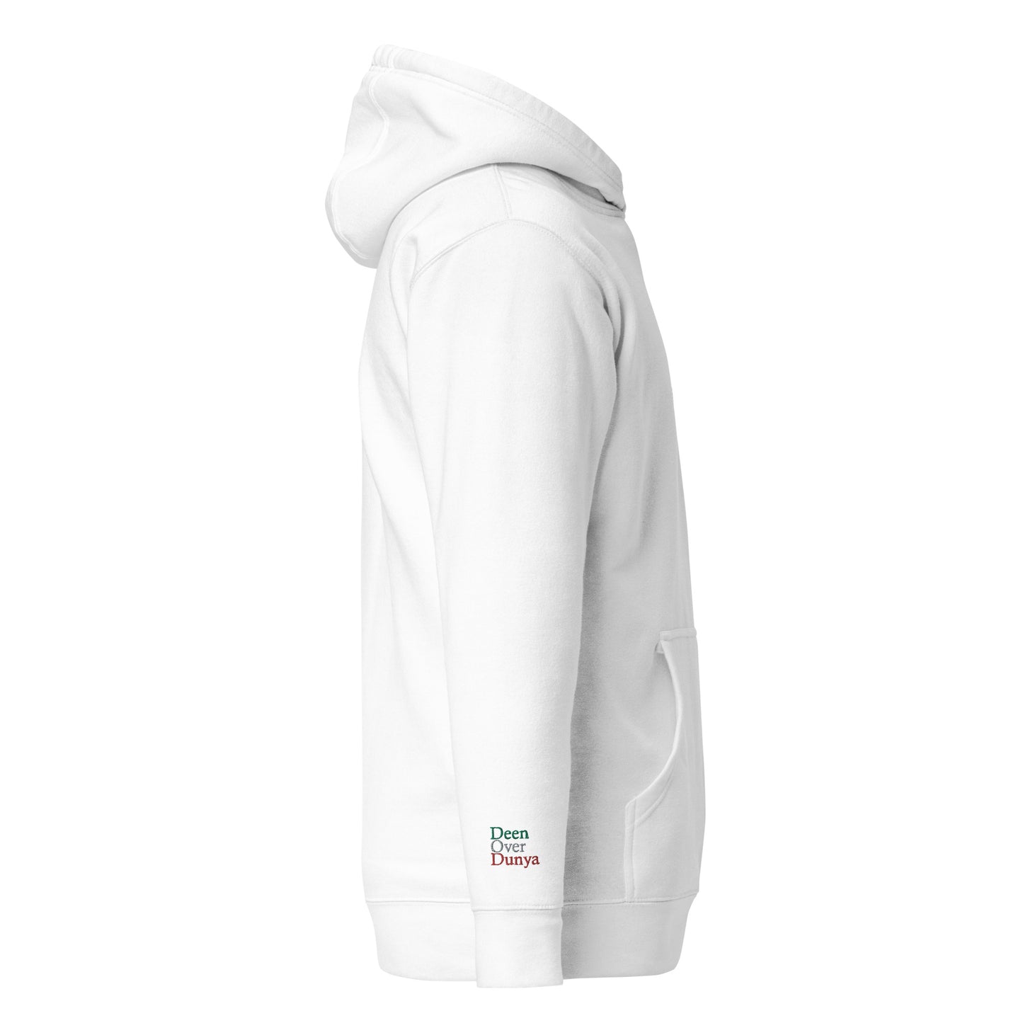 Deen Over Dunya | Premium Embroidered Hoodie