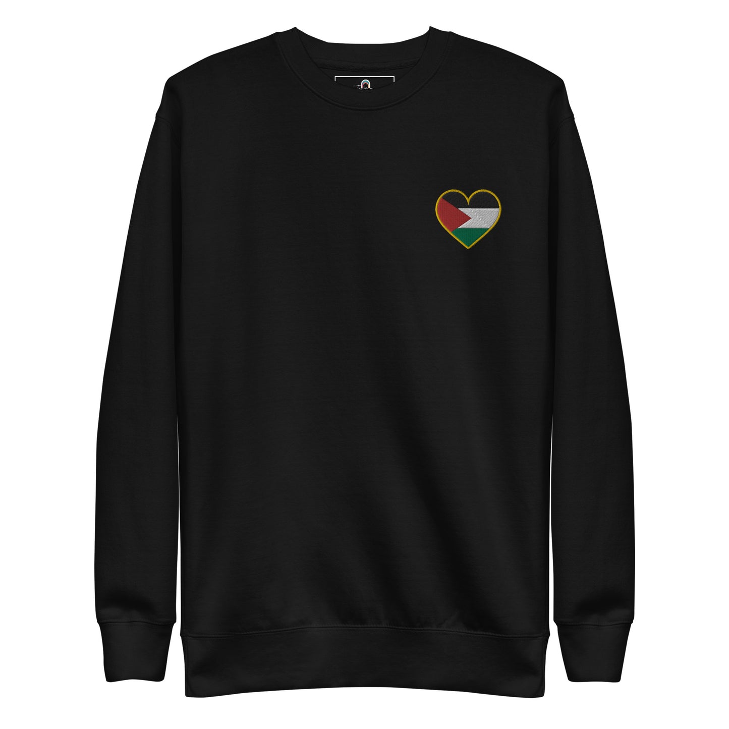 Love Palestine | Premium Embroidered Sweatshirt