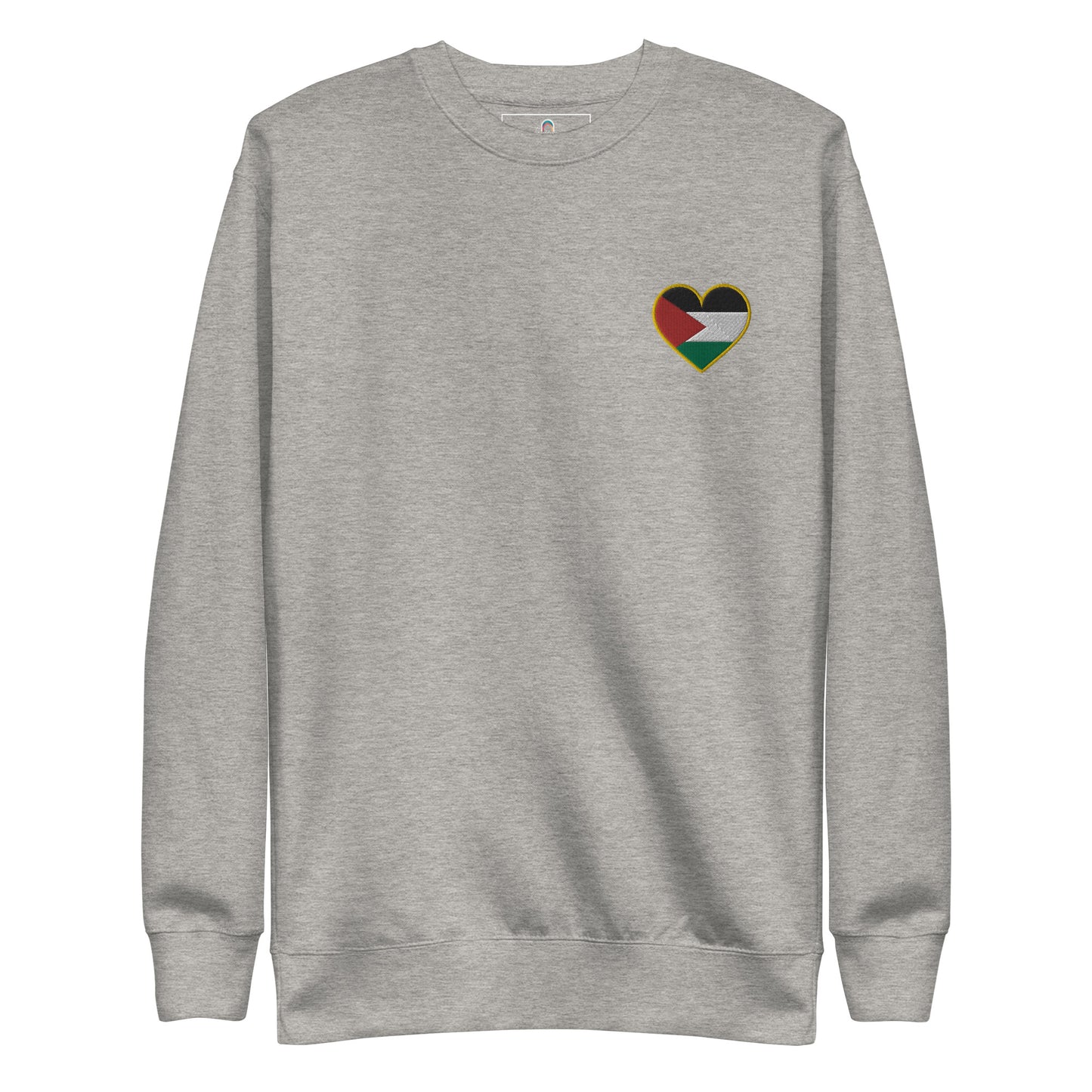 Love Palestine | Premium Embroidered Sweatshirt