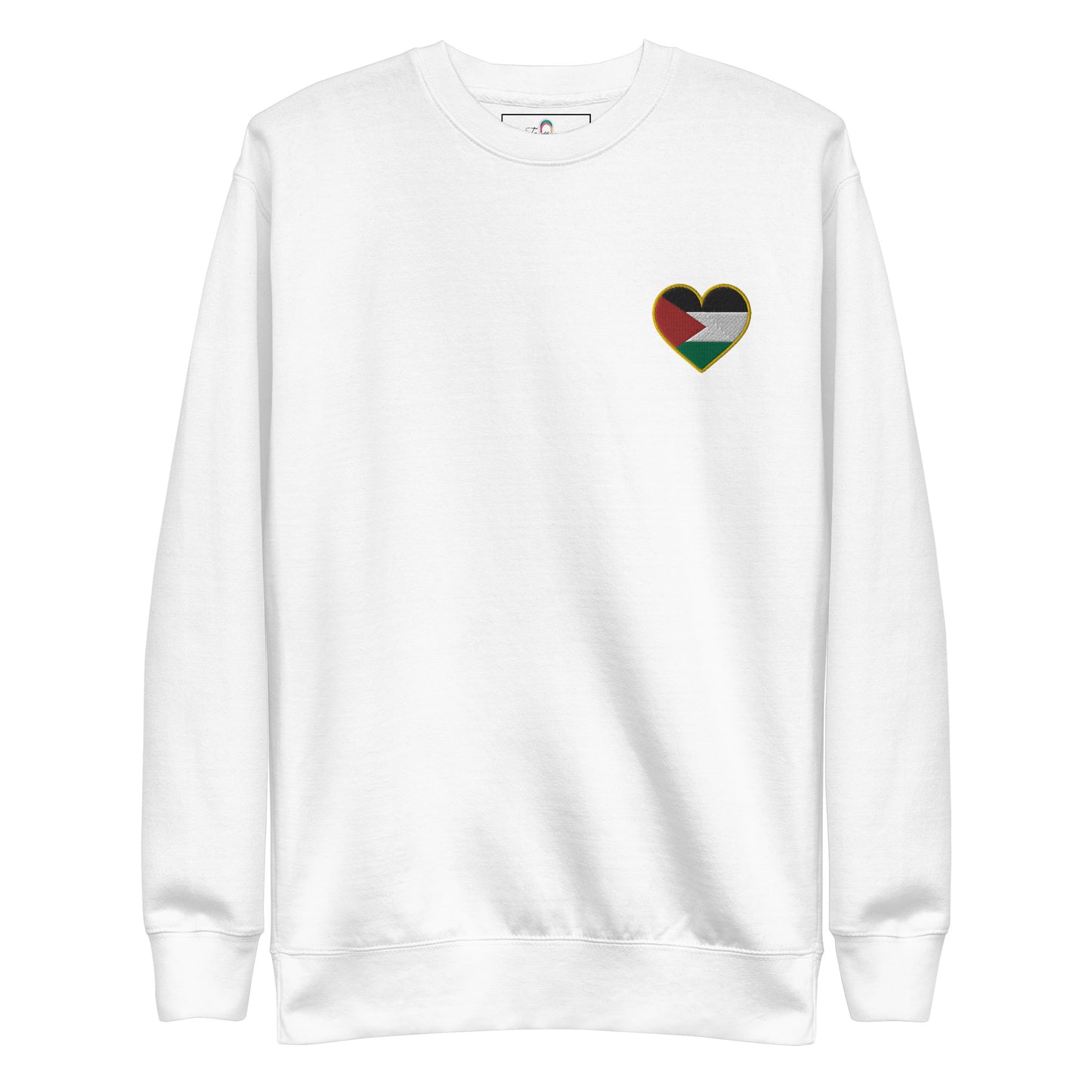 Love Palestine | Premium Embroidered Sweatshirt