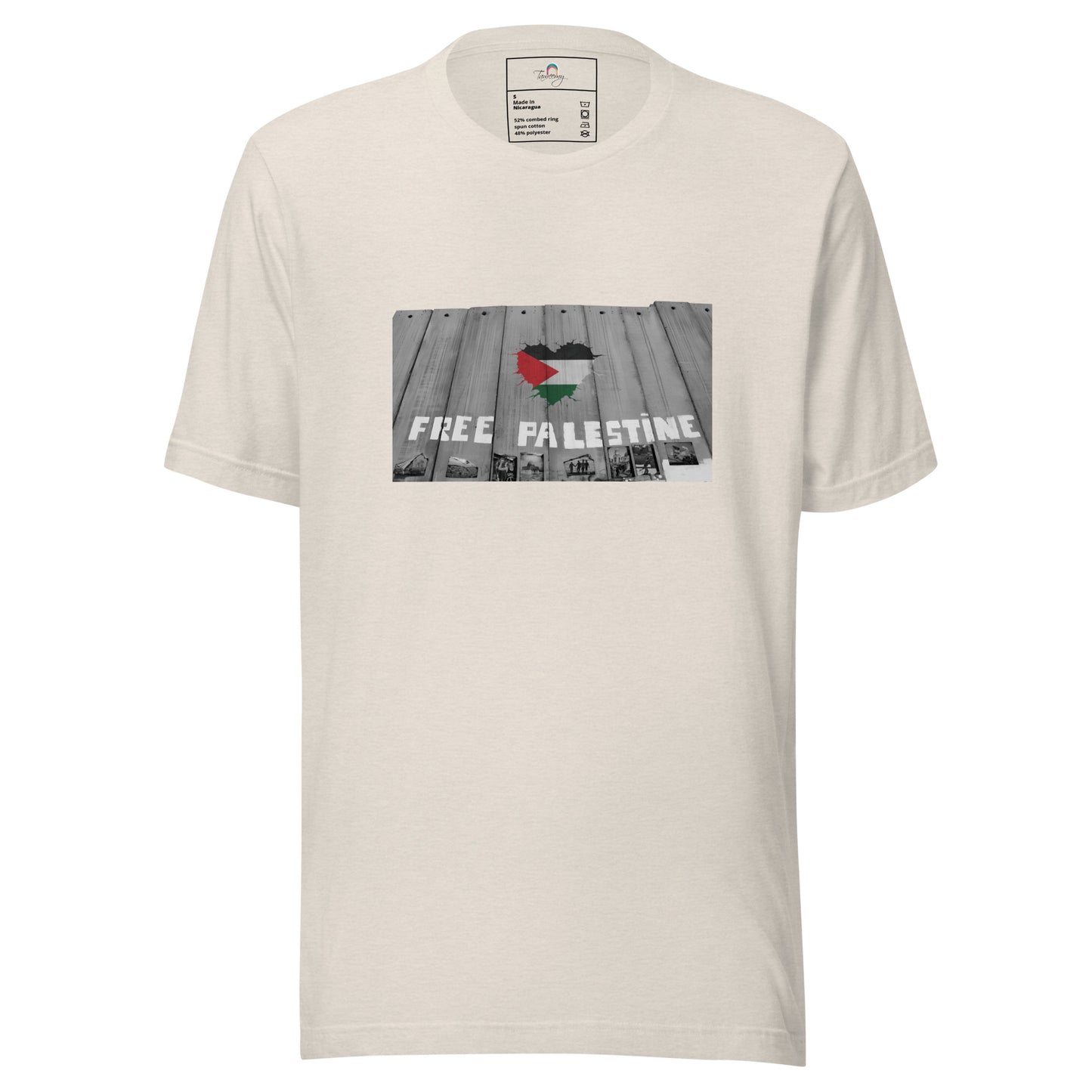 Free Palestine Wall | T-Shirt