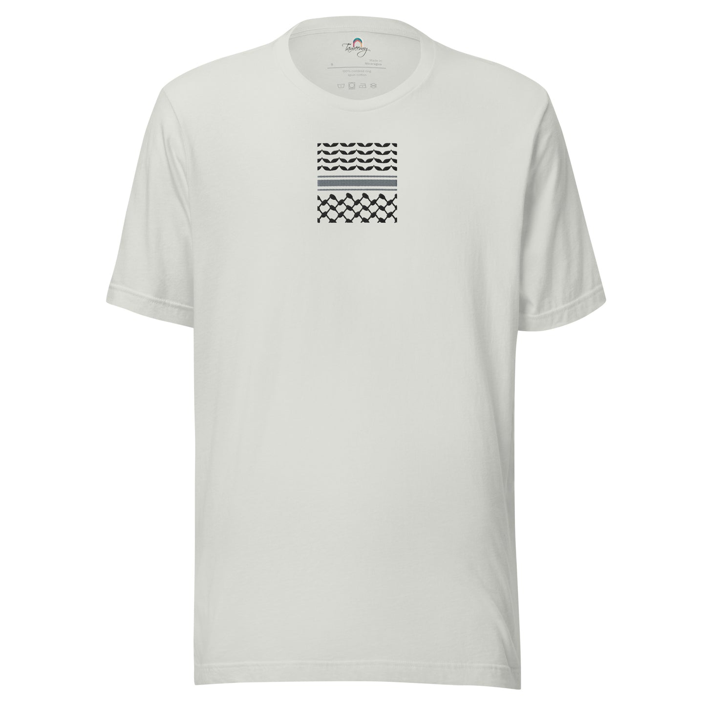 Kufiyah Black | Embroidered T-Shirt