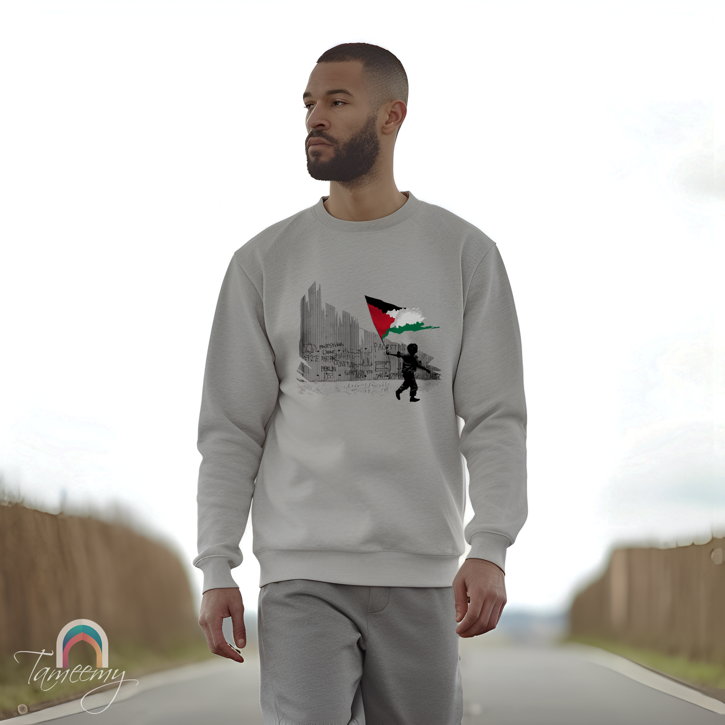 Freedom Knows No Walls | Premium Sweatshirt