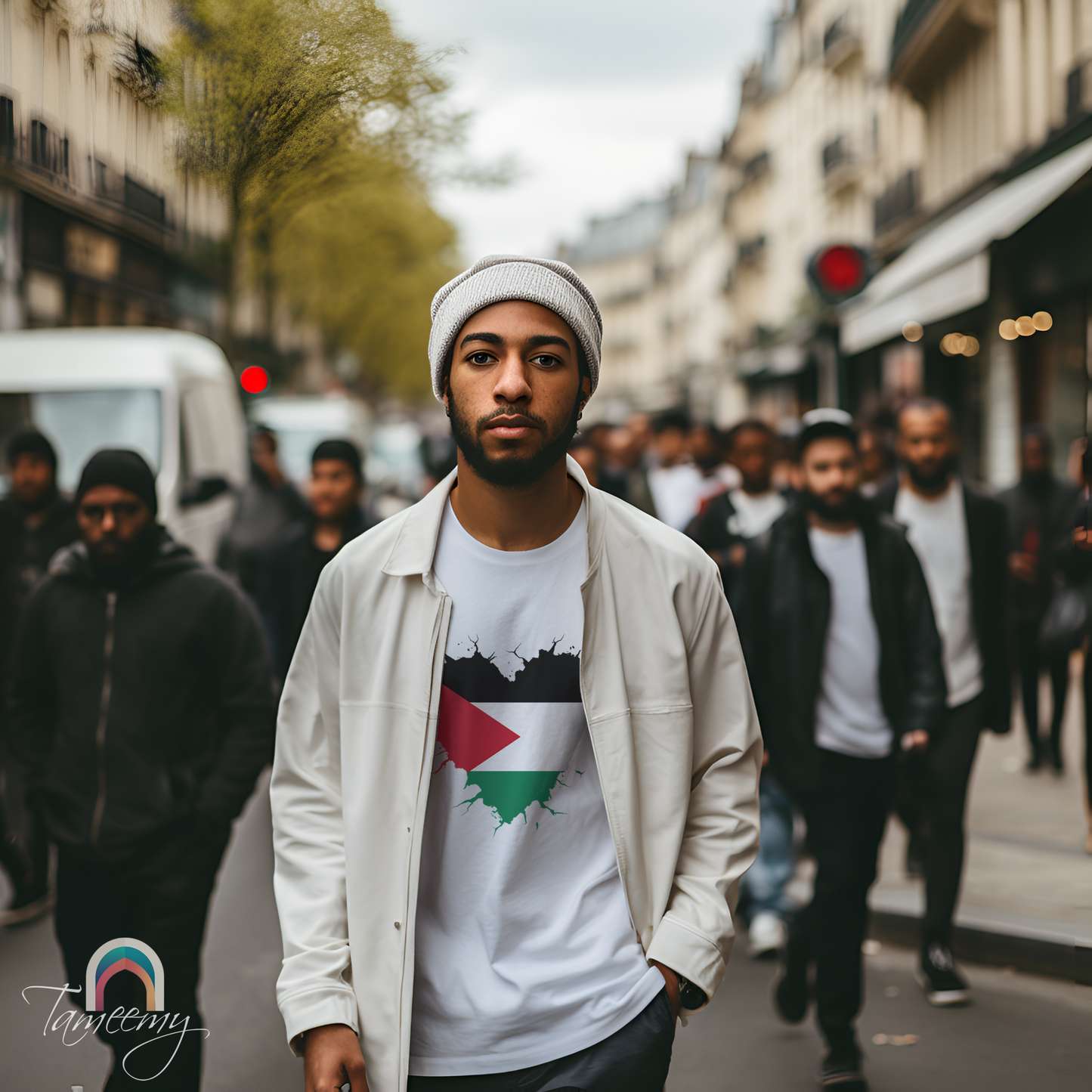 Heart of Palestine | Premium Cotton T-Shirt