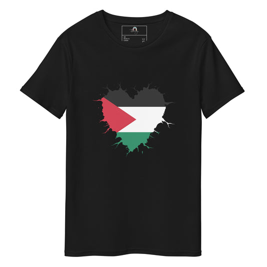 Heart of Palestine | Premium Cotton T-Shirt