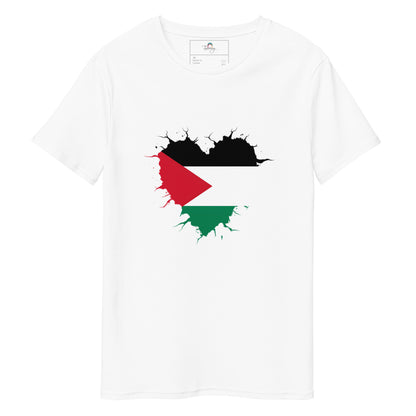 Heart of Palestine | Premium Cotton T-Shirt