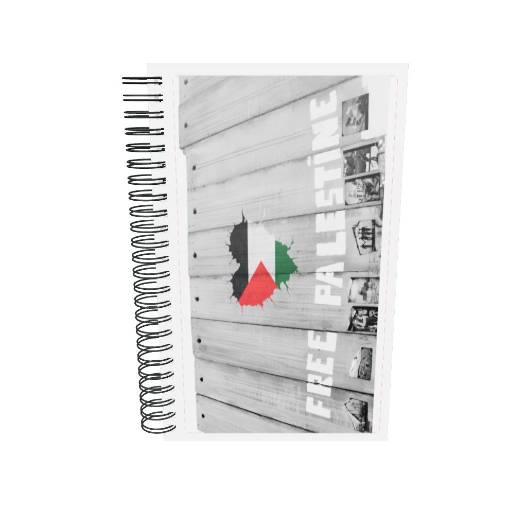 Freedom Knows No Walls | Spiral Notebook