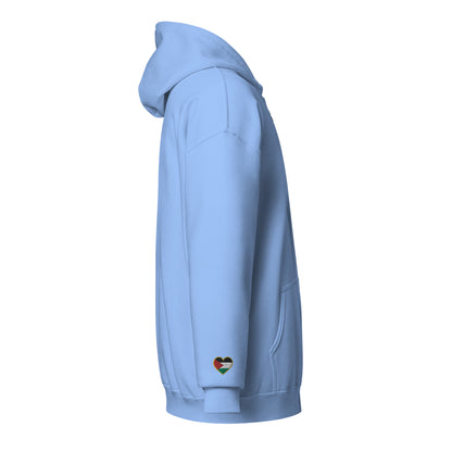 Falastini | Premium Embroidered Zipped Hoodie