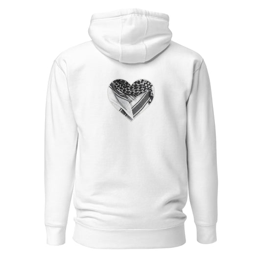 Kufiyah Heart | Hoodie