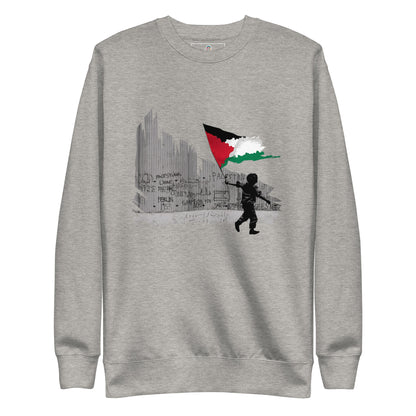 Freedom Knows No Walls | Premium Sweatshirt