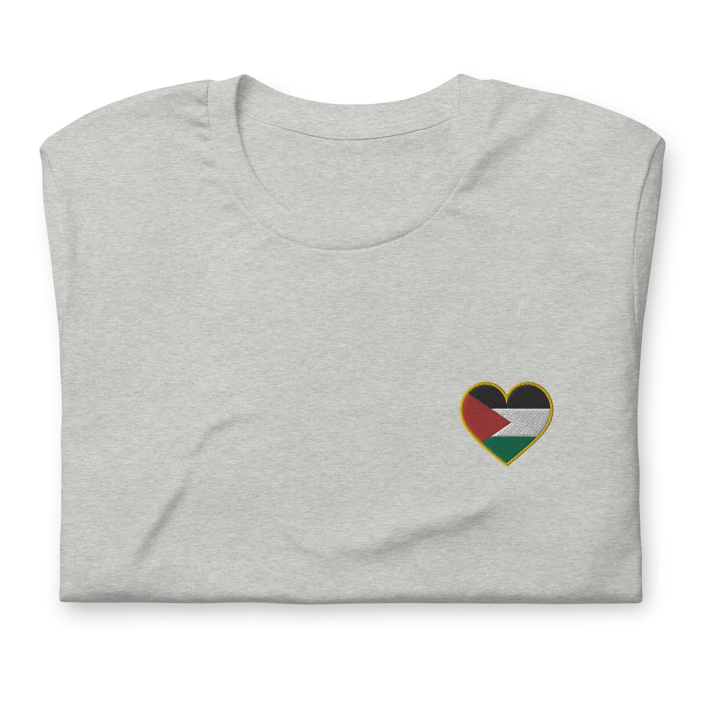 Love Palestine | Premium Embroidered T-Shirt