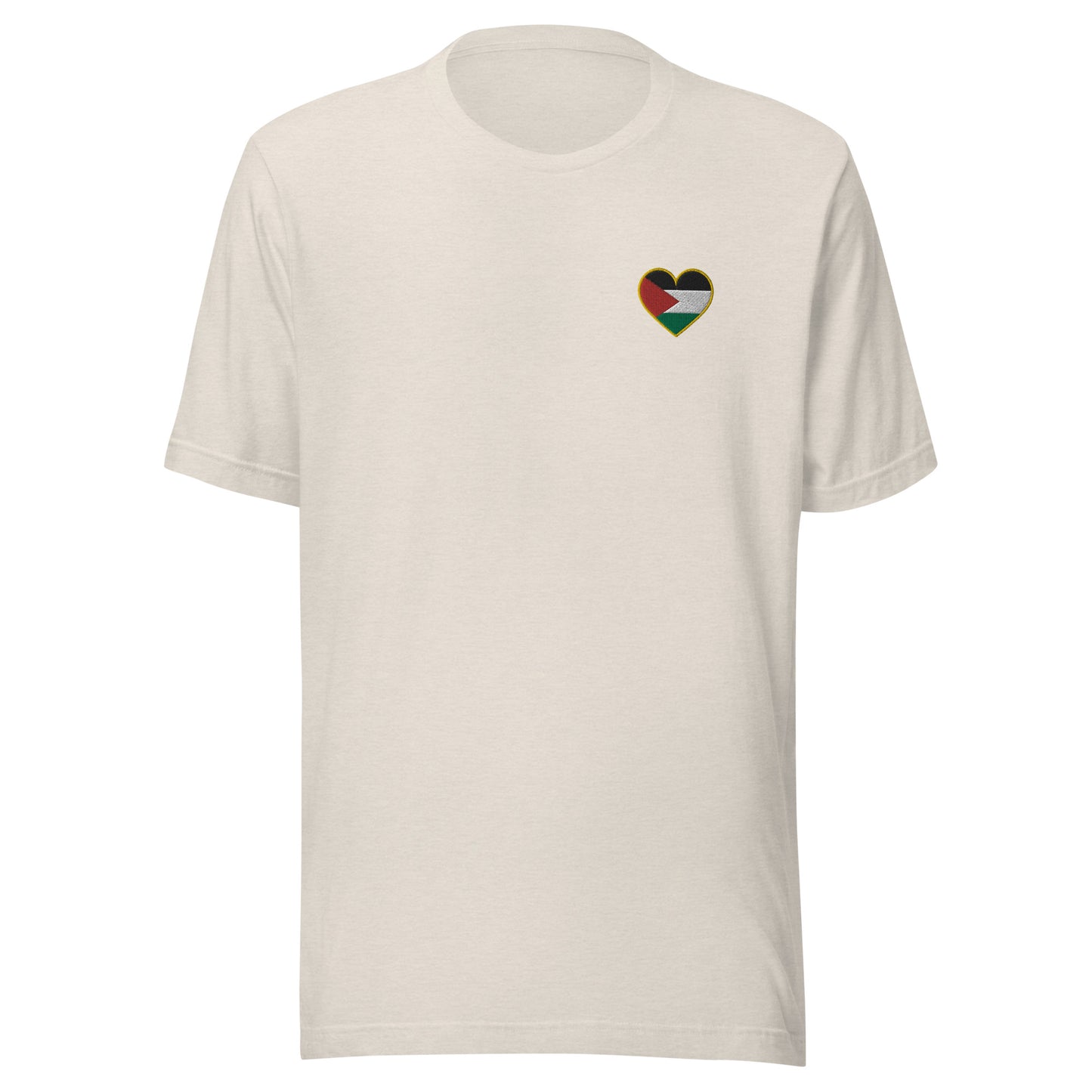 Love Palestine | Premium Embroidered T-Shirt