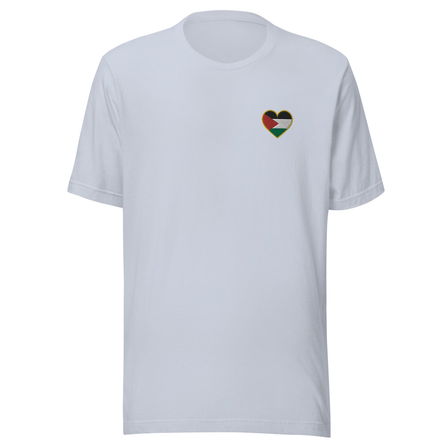 Love Palestine | Premium Embroidered T-Shirt