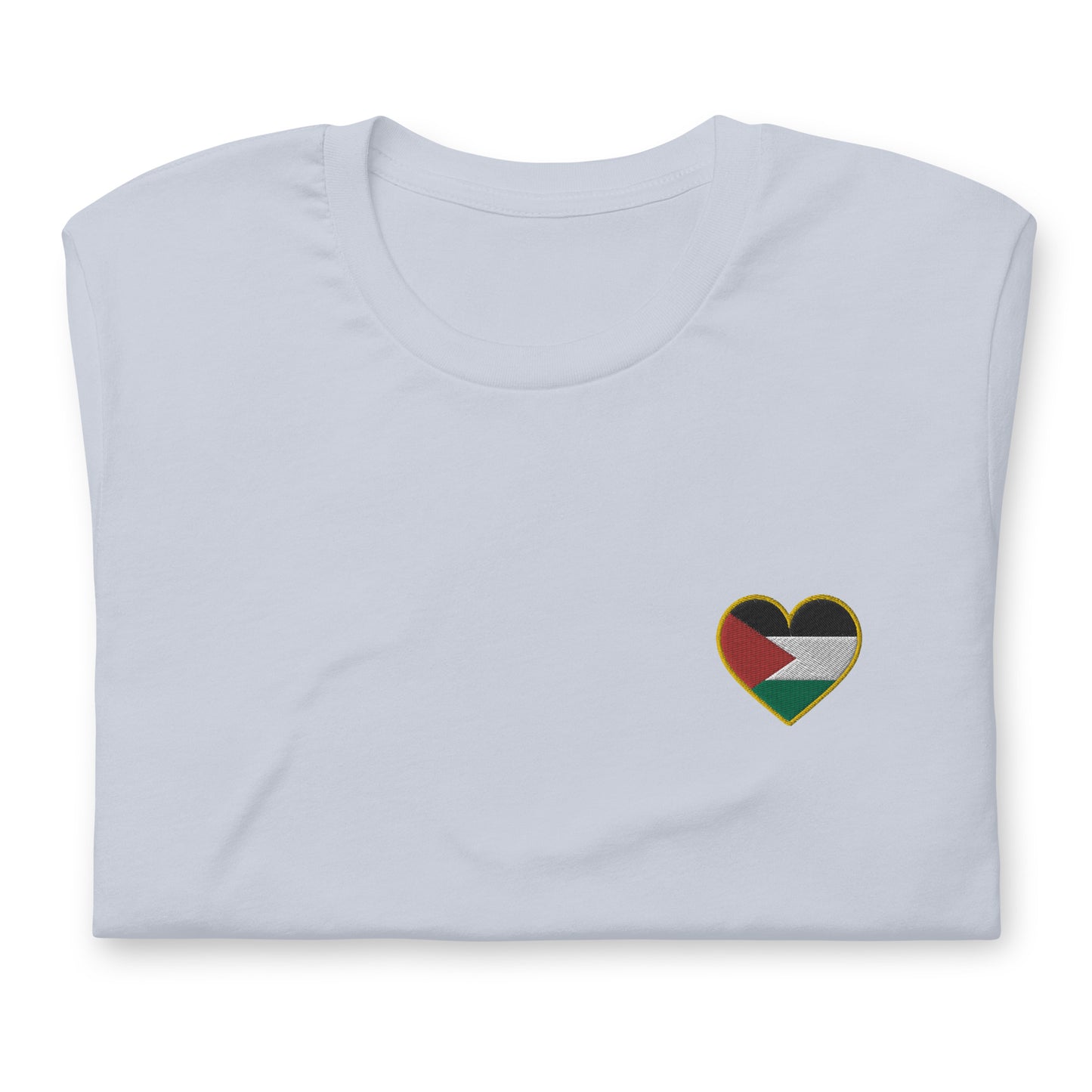 Love Palestine | Premium Embroidered T-Shirt